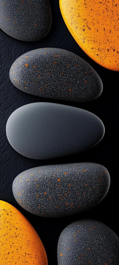 Colorful Speckled Zen Stones - Related Ghetto Wallpapers wallpaper