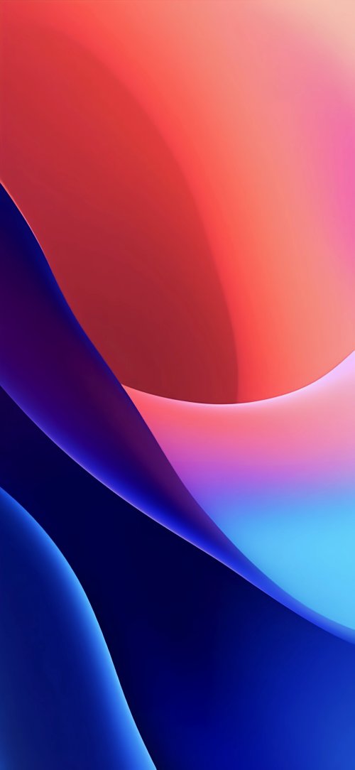 Vibrant Abstract Gradient Curves - abstract Wallpaper