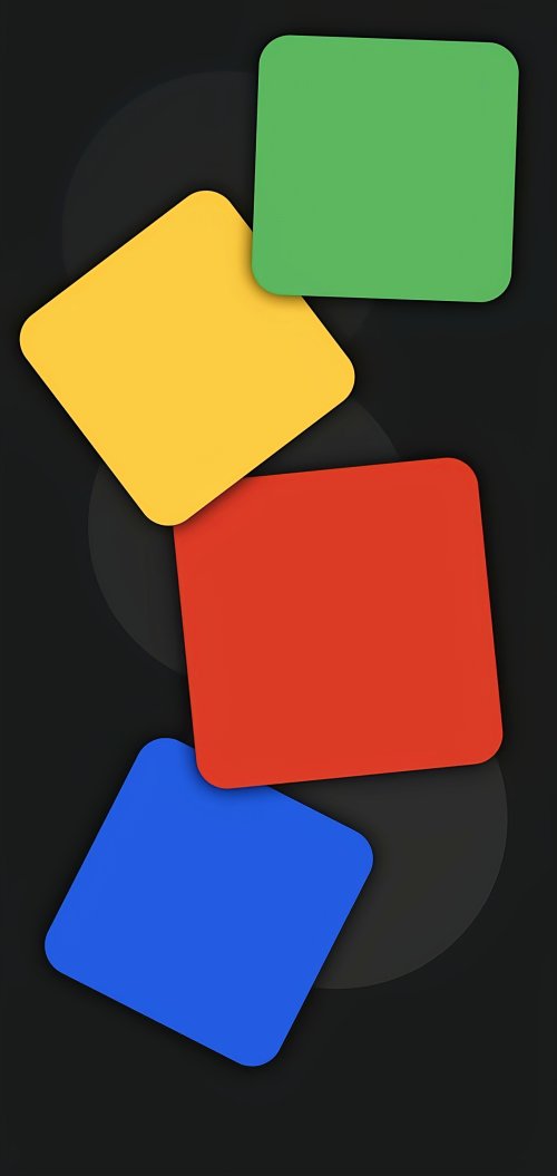 Colorful Minimalist Square Shapes - Related StockWalls wallpaper