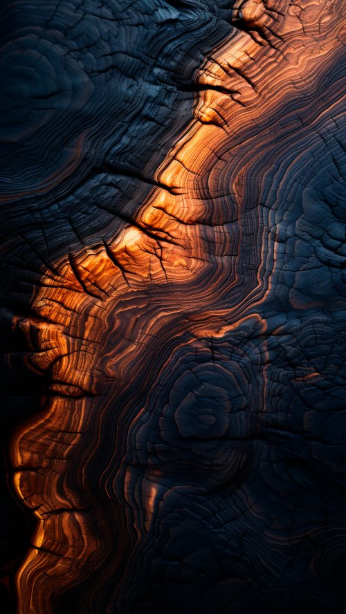 Golden Burnt Wood Texture - texture Wallpaper