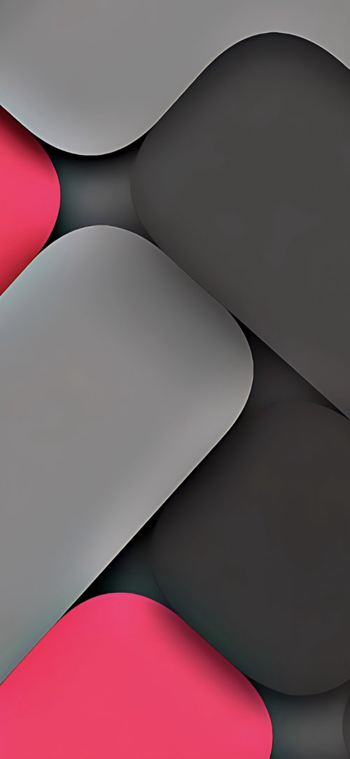 Minimalist Pink Grey Shapes - Related Darkify wallpaper
