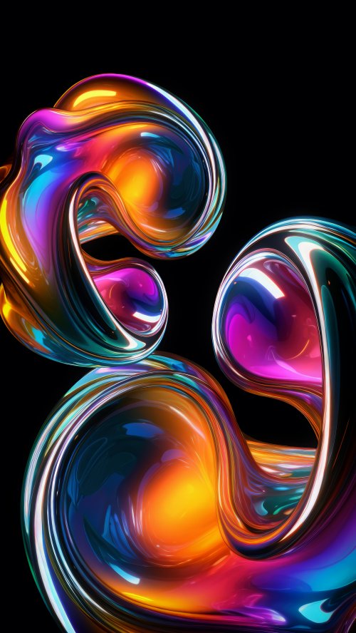 Vibrant Liquid Abstract Swirl - Related StockWalls wallpaper