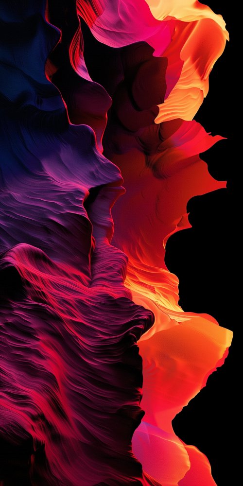 Vibrant Abstract Flow Waves - Related Ghetto Wallpapers wallpaper