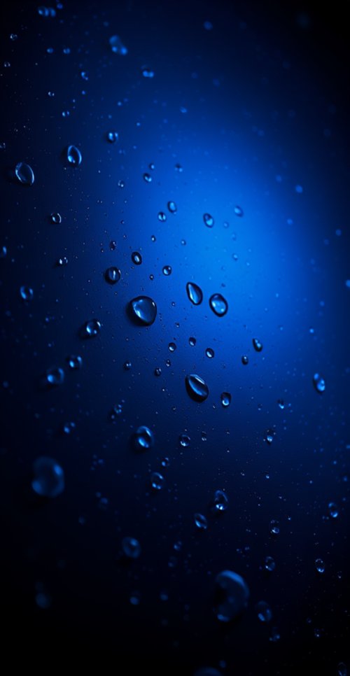 Deep Blue Water Drops - Related Ghetto Wallpapers wallpaper