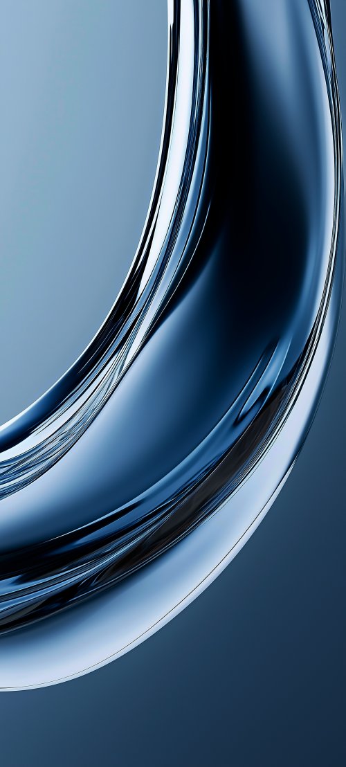 Smooth Blue Abstract Waves