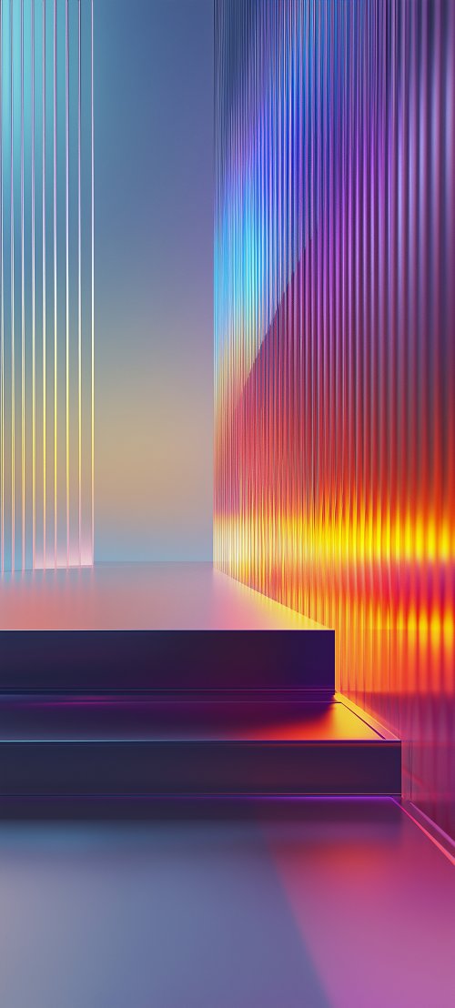 Abstract Neon Gradient Steps - Related Ghetto Wallpapers wallpaper
