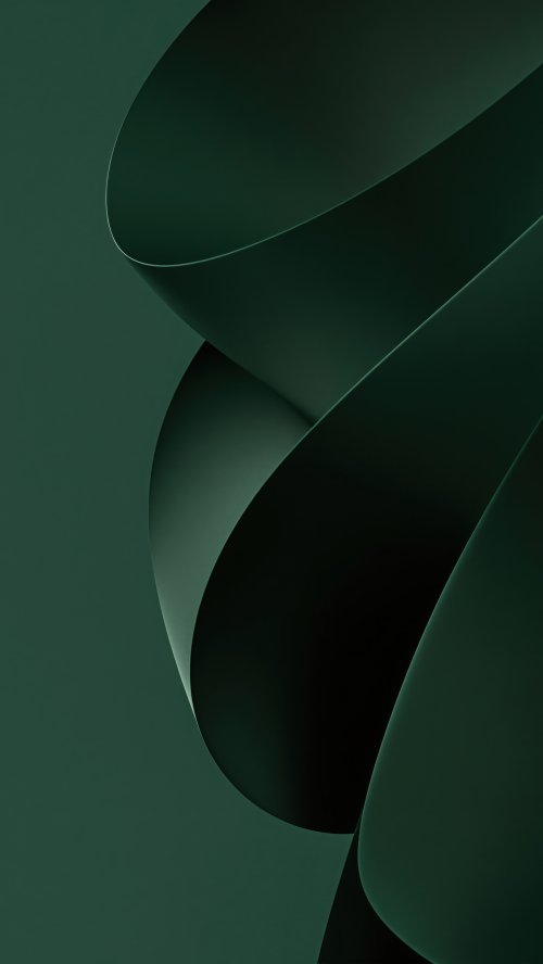 Elegant Dark Green Curves - Related StockWalls wallpaper