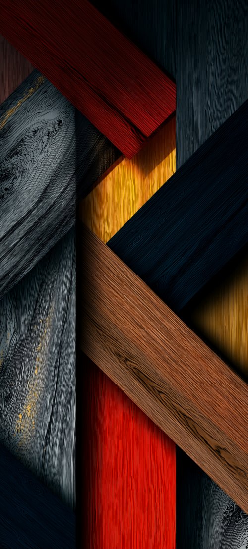 Colorful Geometric Wood Planks - Related Ghetto Wallpapers wallpaper