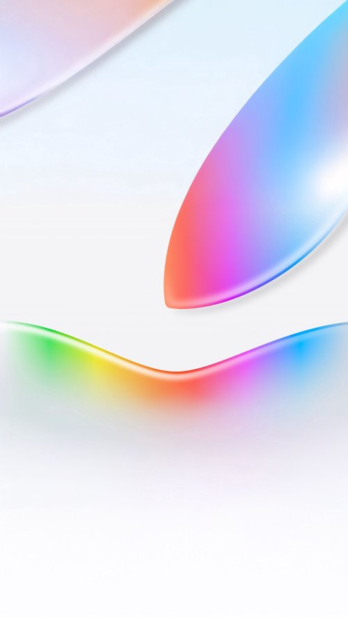 Colorful Abstract Liquid Curves - Related StockWalls wallpaper