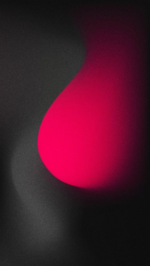 Minimalist Pink Gradient Glow