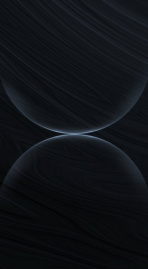 Dark Abstract Flowing Spheres - Related StockWalls wallpaper