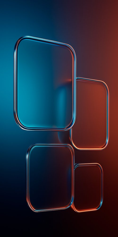 Neon Glass Rectangles Wallpaper - Related Ghetto Wallpapers wallpaper