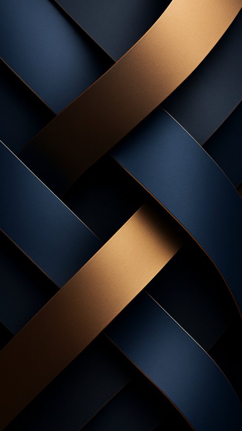Elegant Gold Blue Weave - Related StockWalls wallpaper