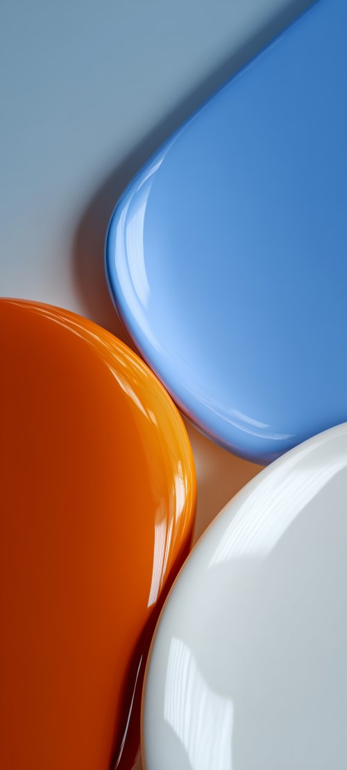 Smooth Colorful Abstract Shapes - Related StockWalls wallpaper