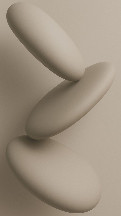 Minimalist Floating Stone Shapes - Related Ghetto Wallpapers wallpaper
