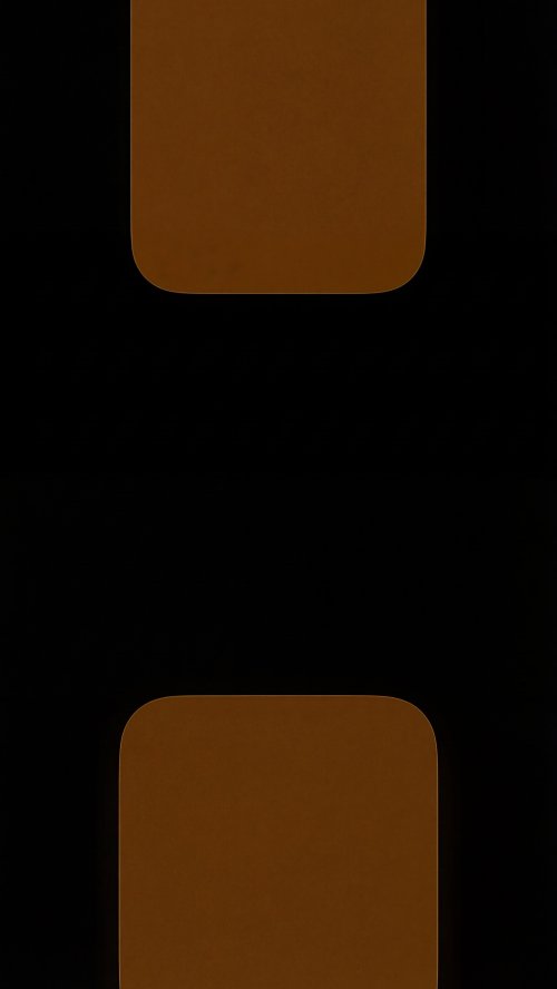 Minimalist Brown Geometric Shapes - minimal Wallpaper