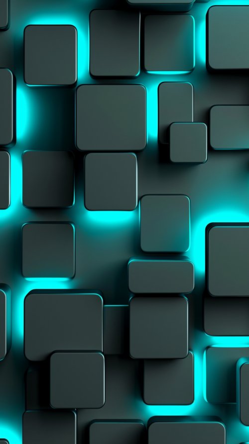 Glowing Neon Block Pattern - Related Ghetto Wallpapers wallpaper
