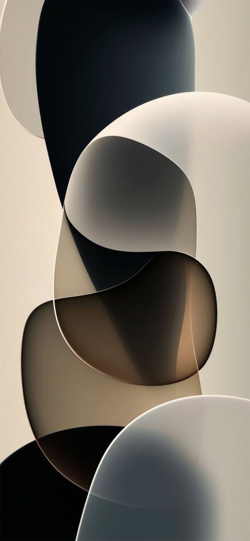 Minimalist Abstract Flowing Shapes - Related Ghetto Wallpapers wallpaper