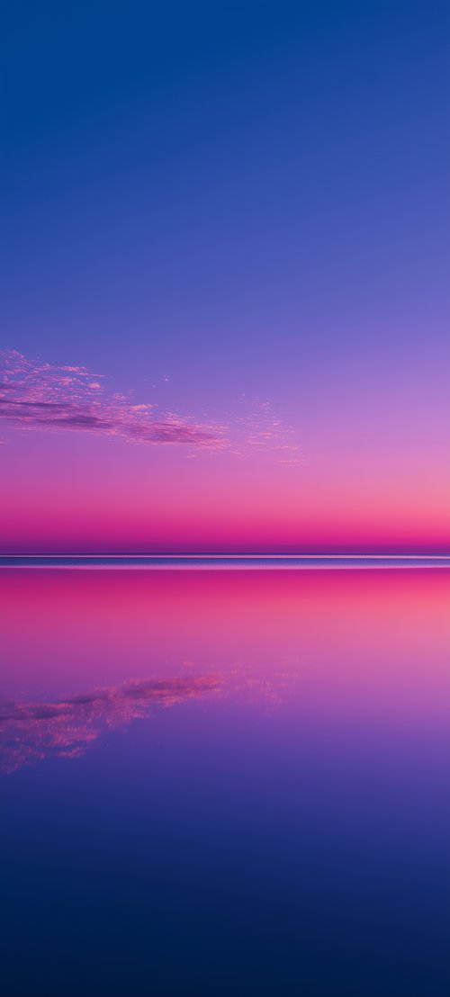 Vibrant Pink Sunset Horizon - Related Ghetto Wallpapers wallpaper