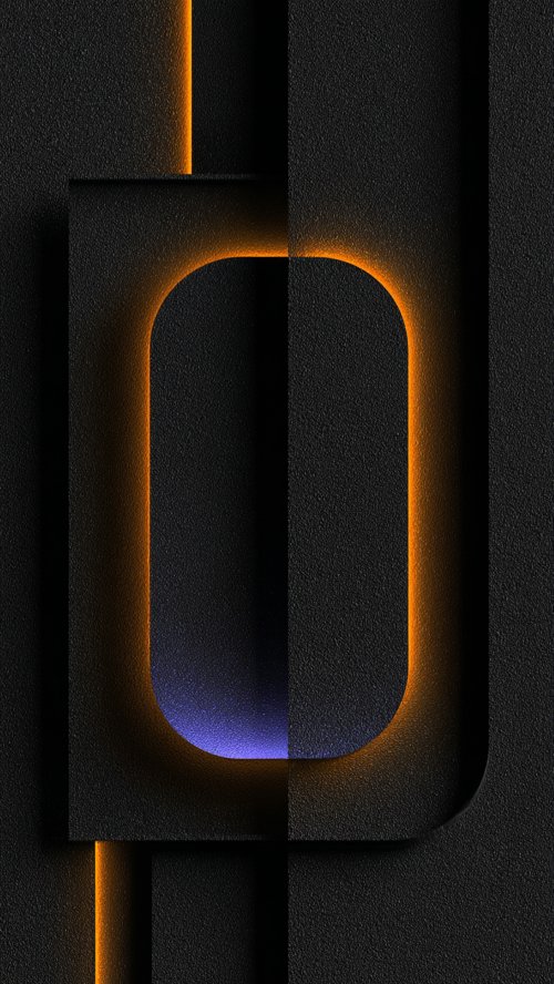 Minimalist Glowing Dark Layers - Related Ghetto Wallpapers wallpaper