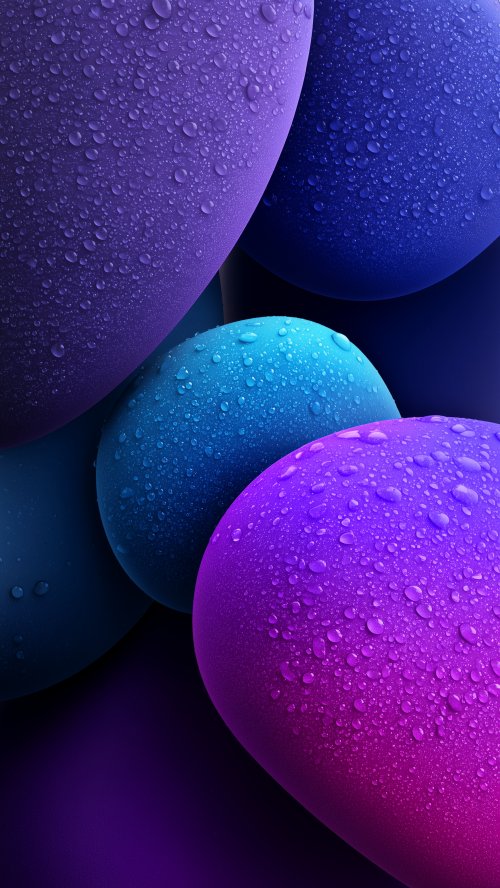 Neon Dewdrop Abstract Spheres - Related Ghetto Wallpapers wallpaper