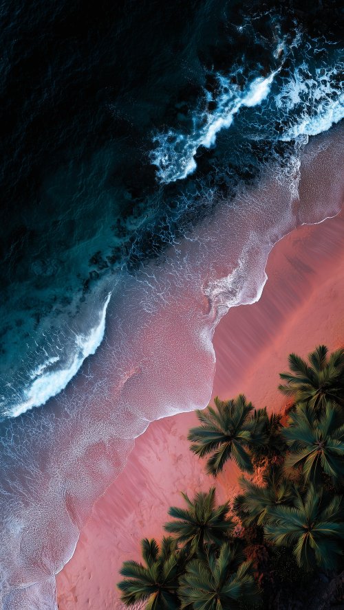 Aerial Tropical Beach View - beach Wallpaper