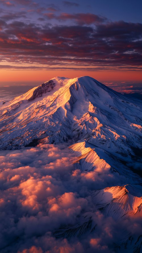 Golden Sunset Mountain Peaks - Related StockWalls wallpaper