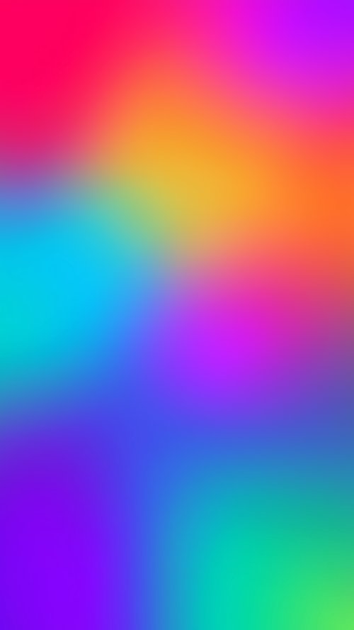 Vibrant Rainbow Gradient Wallpaper