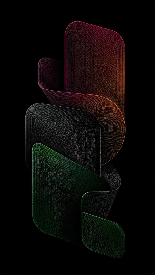 Colorful Dotted Abstract Shapes - Related StockWalls wallpaper