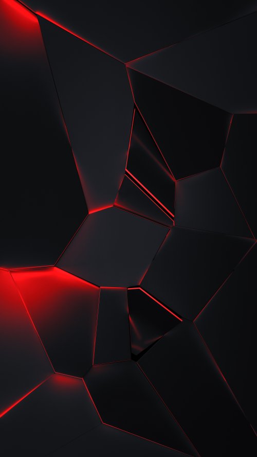 Red Neon Geometric Shapes - Related Ghetto Wallpapers wallpaper