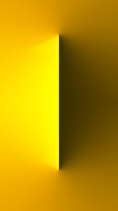 Minimalist Yellow Geometric Wall - Related StockWalls wallpaper