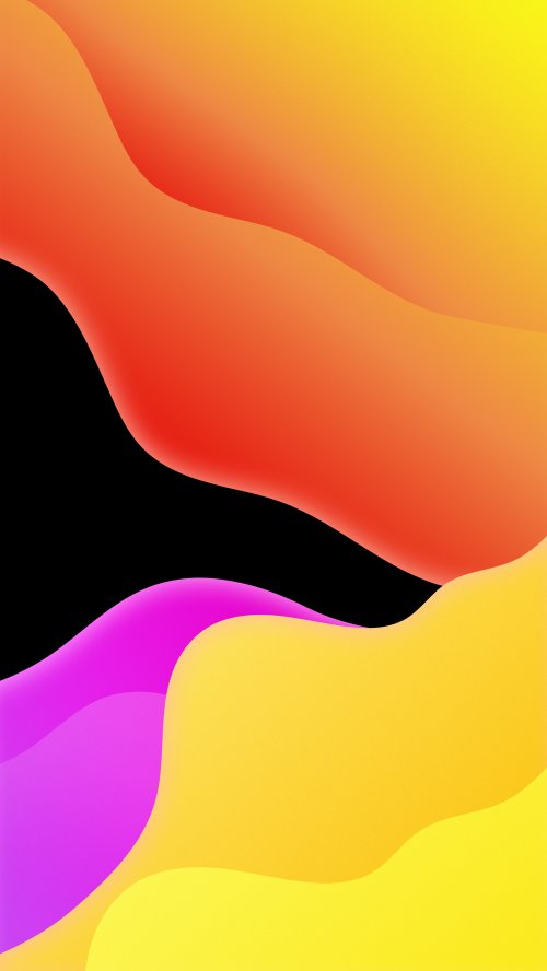 Vibrant Abstract Liquid Waves - Related StockWalls wallpaper