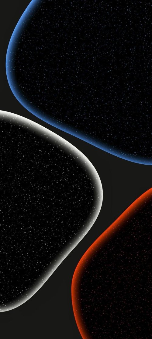 Abstract Glowing Pebble Shapes - abstract Wallpaper