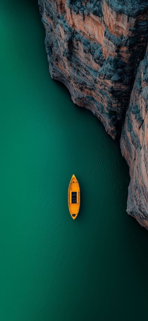 Yellow Boat in Canyon - Related Ghetto Wallpapers wallpaper