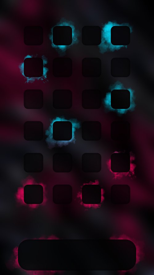 Neon Smoke App Organizer - Related Desktop & Laptop wallpaper
