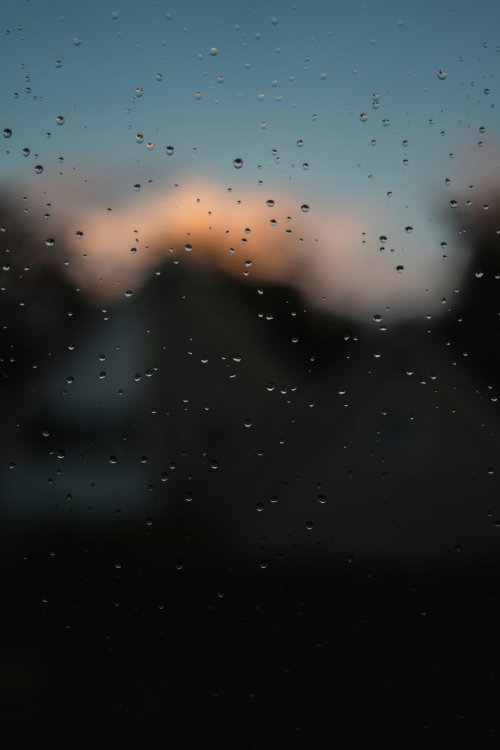 Rainy Window Sunset View - Related Ghetto Wallpapers wallpaper