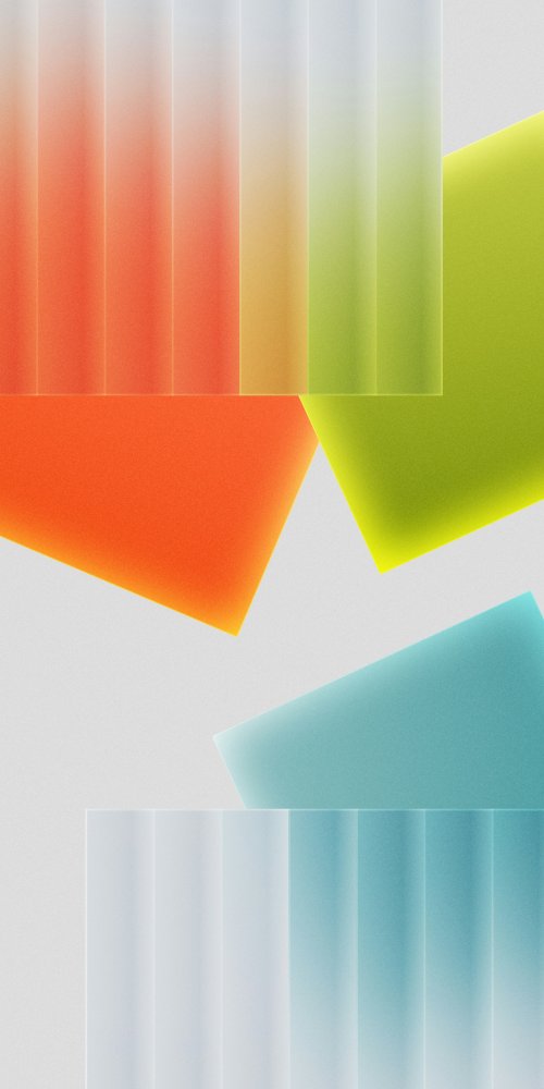 Colorful Geometric Glass Layers - Related Ghetto Wallpapers wallpaper