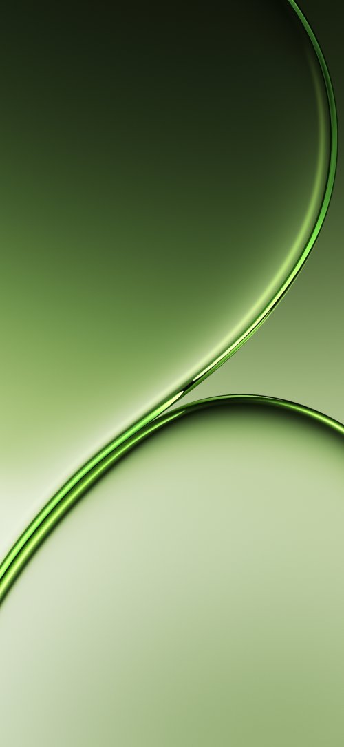 Elegant Green OnePlus 15T Wallpaper