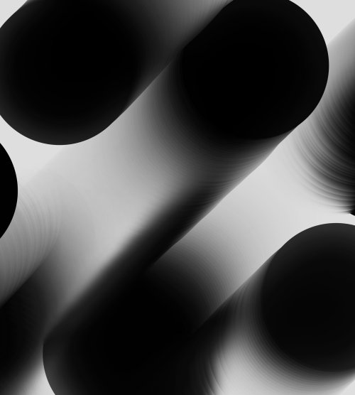 Abstract Black Cylinder Wallpaper - Google Pixel Wallpaper