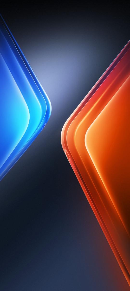 Abstract Blue and Orange