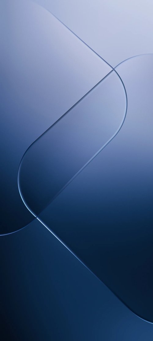 Abstract Blue Curves - abstract Wallpaper