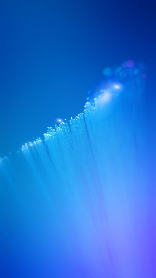 Abstract Blue Light Strands - Related StockWalls wallpaper