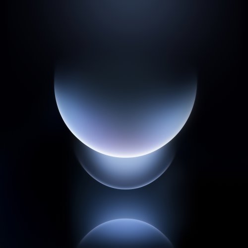 Abstract Blue Orb Reflection - Related StockWalls wallpaper