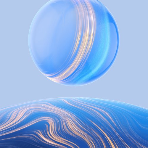 Abstract Blue Orb Wallpaper - Related StockWalls wallpaper