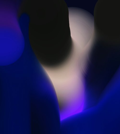 Abstract Blue Pixel Pro - Google Pixel Wallpaper