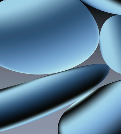 Abstract Blue Pixel Pro XL - Google Pixel Wallpaper