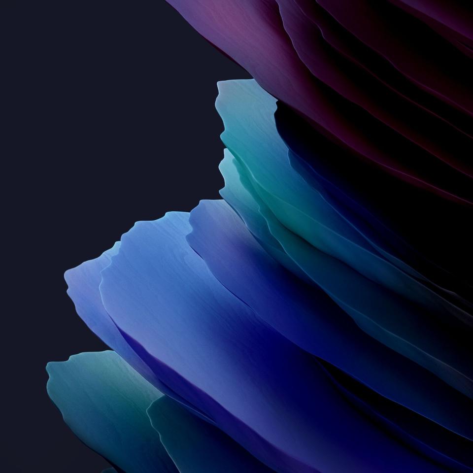 Abstract Blue Purple Flow - Related Dark Wallpapers wallpaper