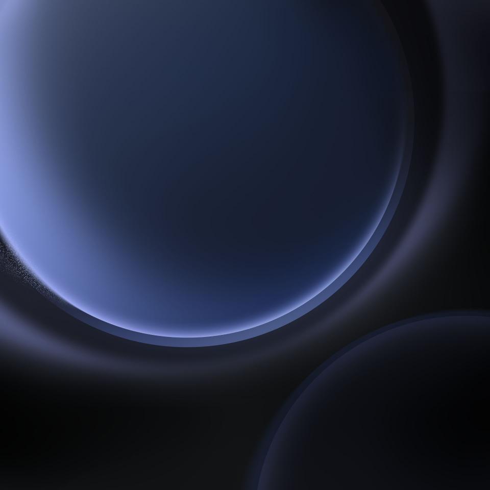 Abstract Blue Spheres - Related StockWalls wallpaper