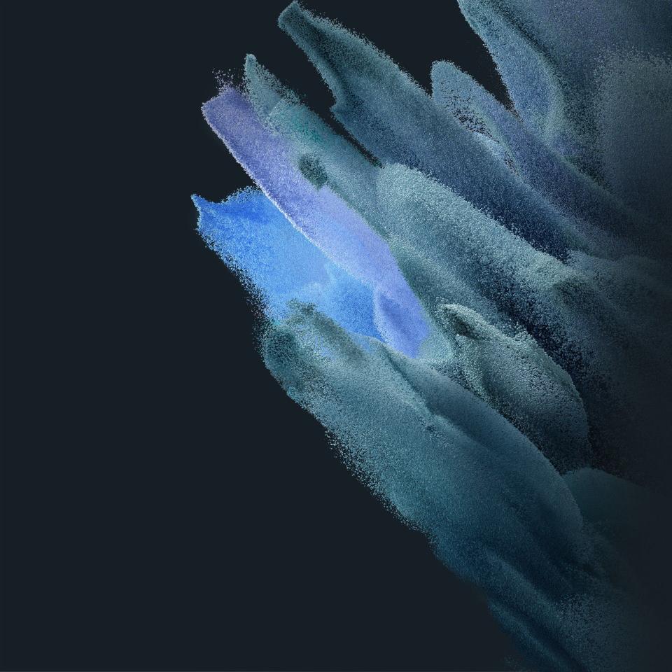 Abstract Blue Swirls