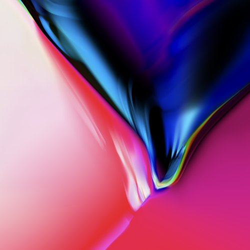 Abstract Color Flow iPhone Wallpaper